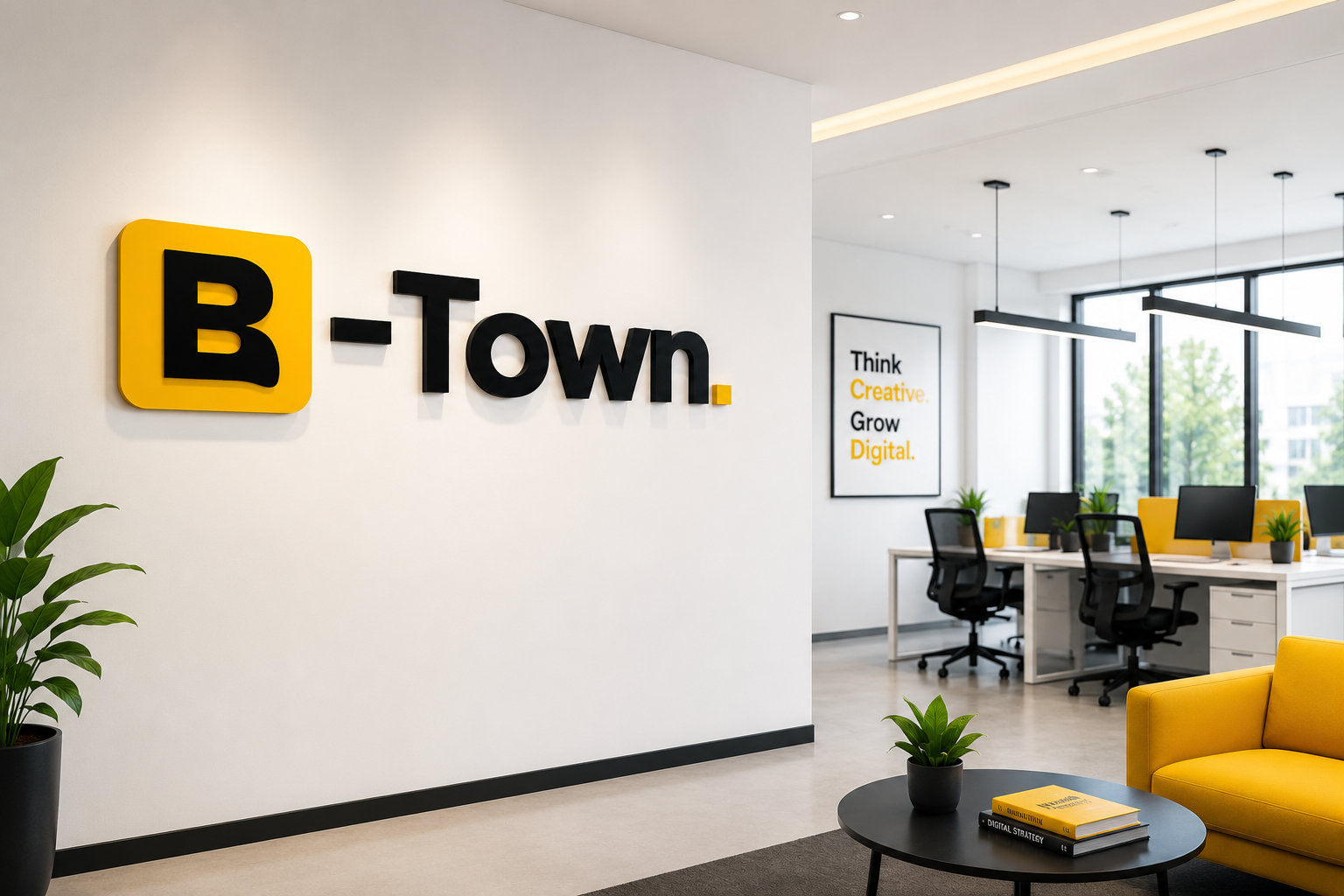 B-Town Digital team ready to discuss website development and digital marketing projects